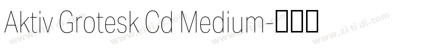 Aktiv Grotesk Cd Medium字体转换 Aktiv Grotesk Cd Medium字体转换
